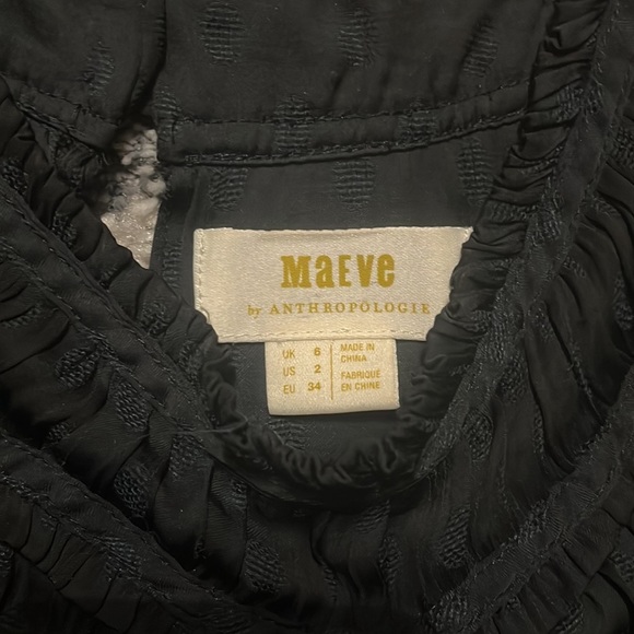 Anthropologie cute blouse size 2 - Picture 2 of 3